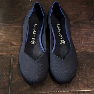 Rothy's Women's Navy and Blue Flats